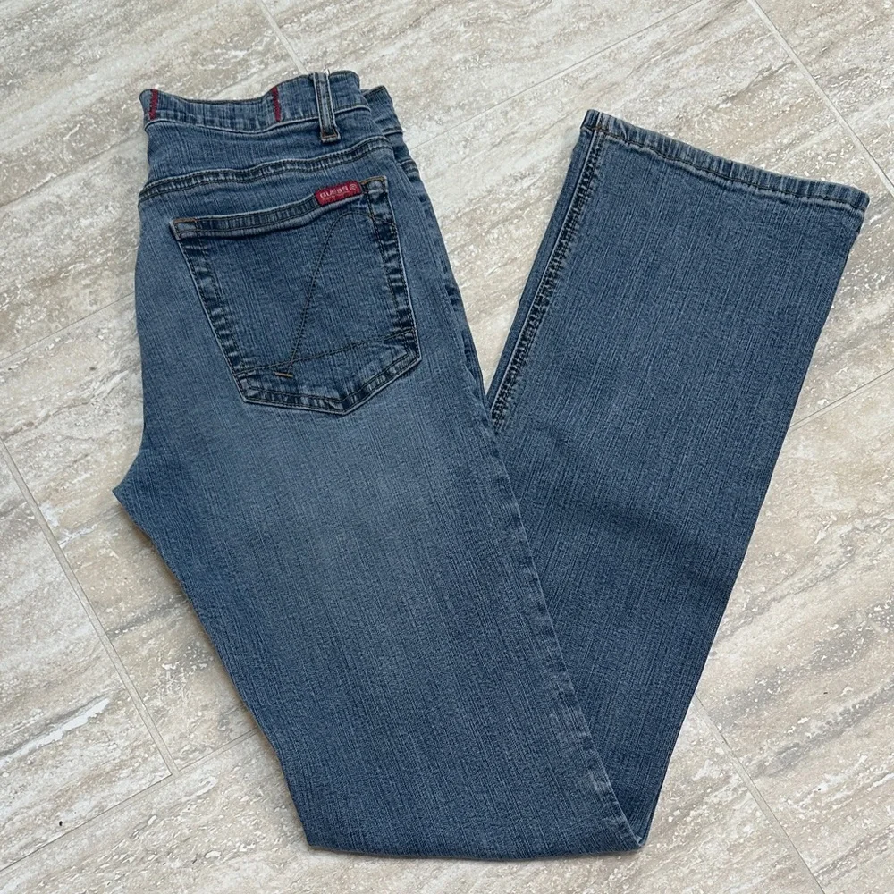 Vintage Guess Women's Straight Leg Blue Jeans